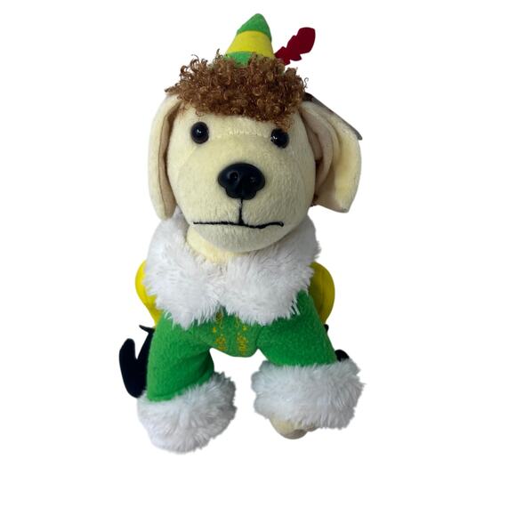 Raising Canes Buddy The Elf Plush Pup Dog Stuffed Animal Christmas Holiday 2015 - Picture 1 of 6